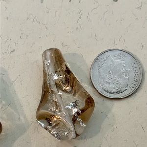 Limited quantities - 3 artisan made lamp work/glass pendants